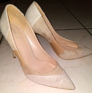 Aldo Suede Pointed Toe Heels